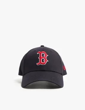 Boston Red Sox 9FORTY Strapback Cap - Navy/Red