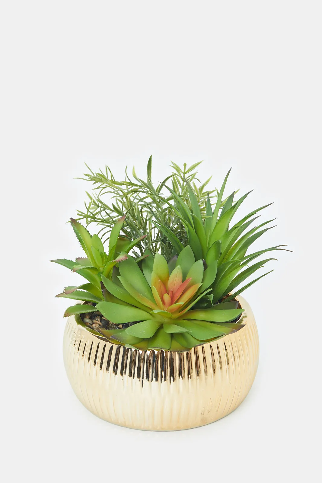 Artificial Suculent Plant With Ceramic Pot