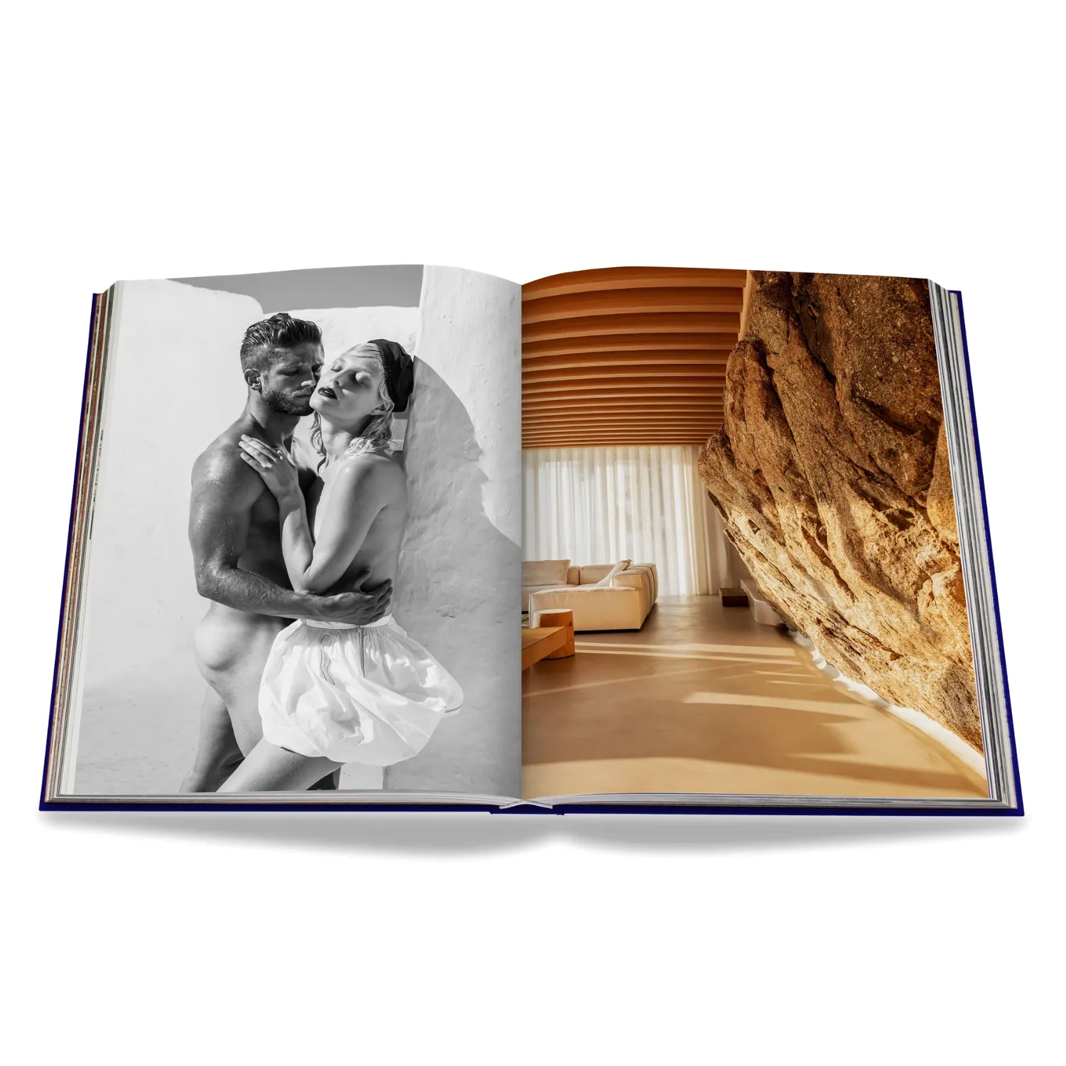 Assouline Mykonos Muse Silk Hardcover Book