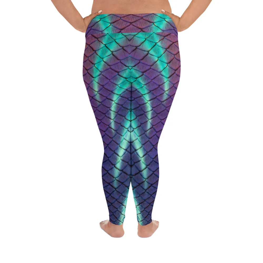 Aurora Borealis Plus Size Leggings