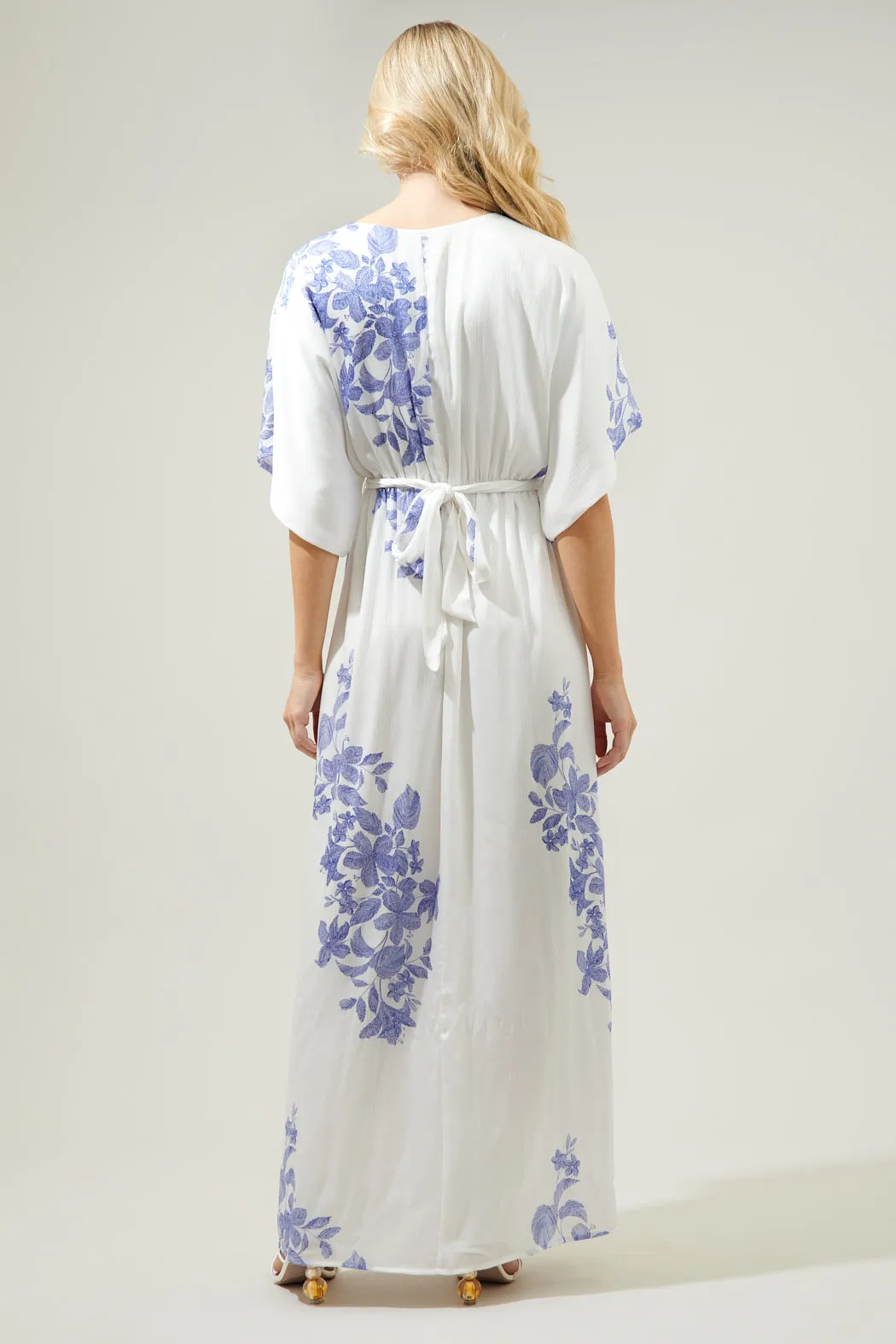 Berlin Floral Mielle Kimono Maxi Dress