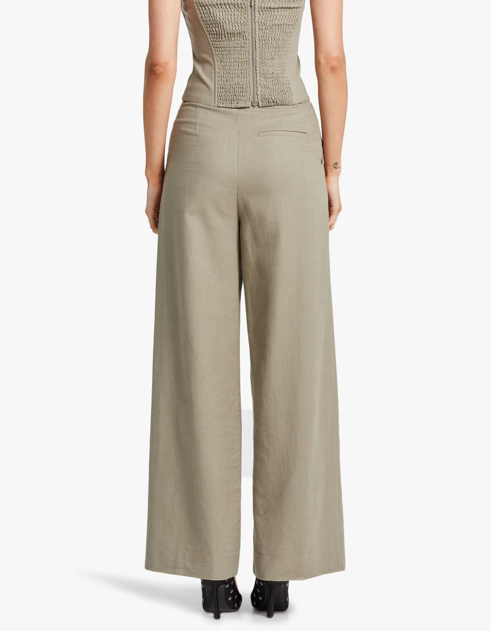 Birlygz M/W Linen Pants - Mermaid