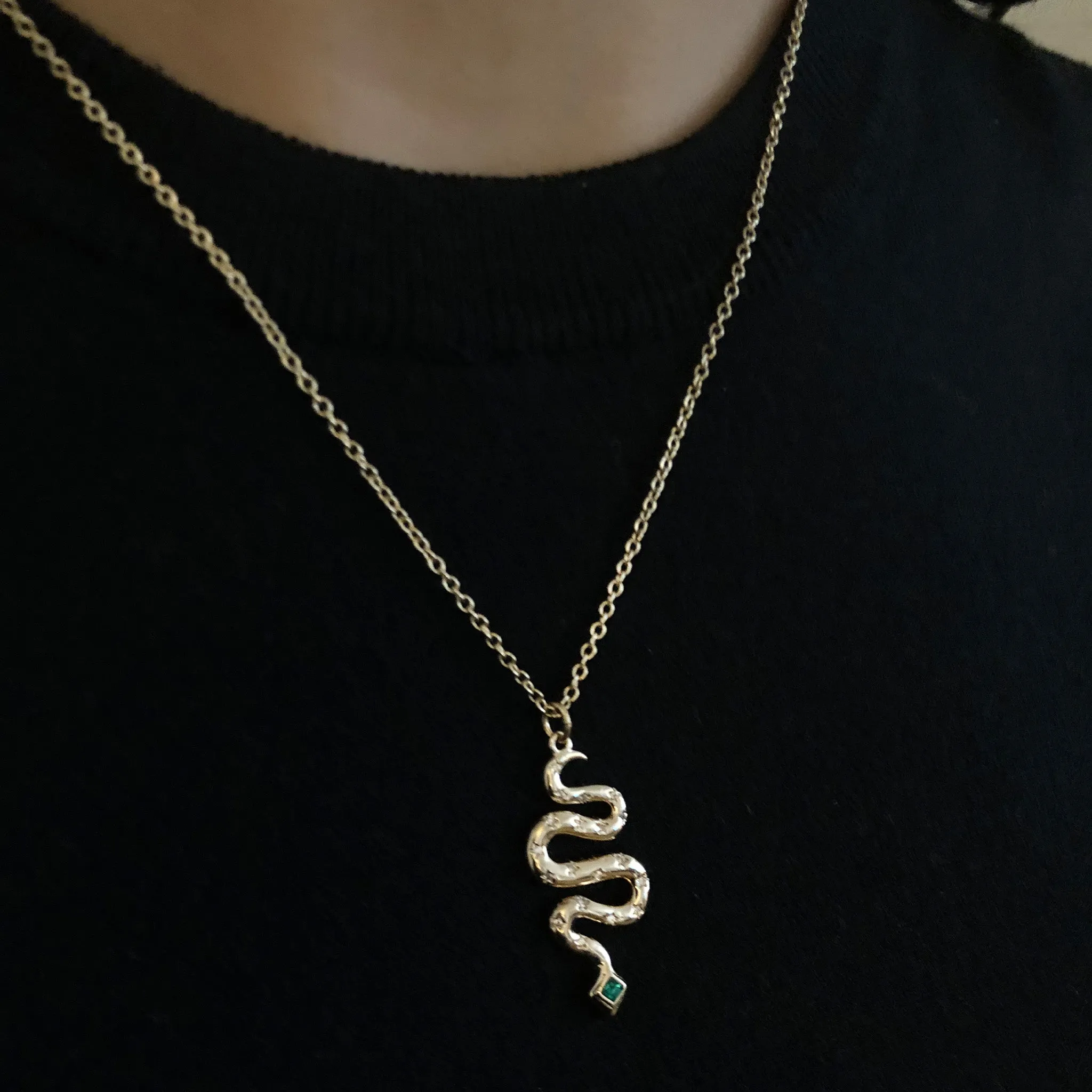 Celestial Snake Necklace