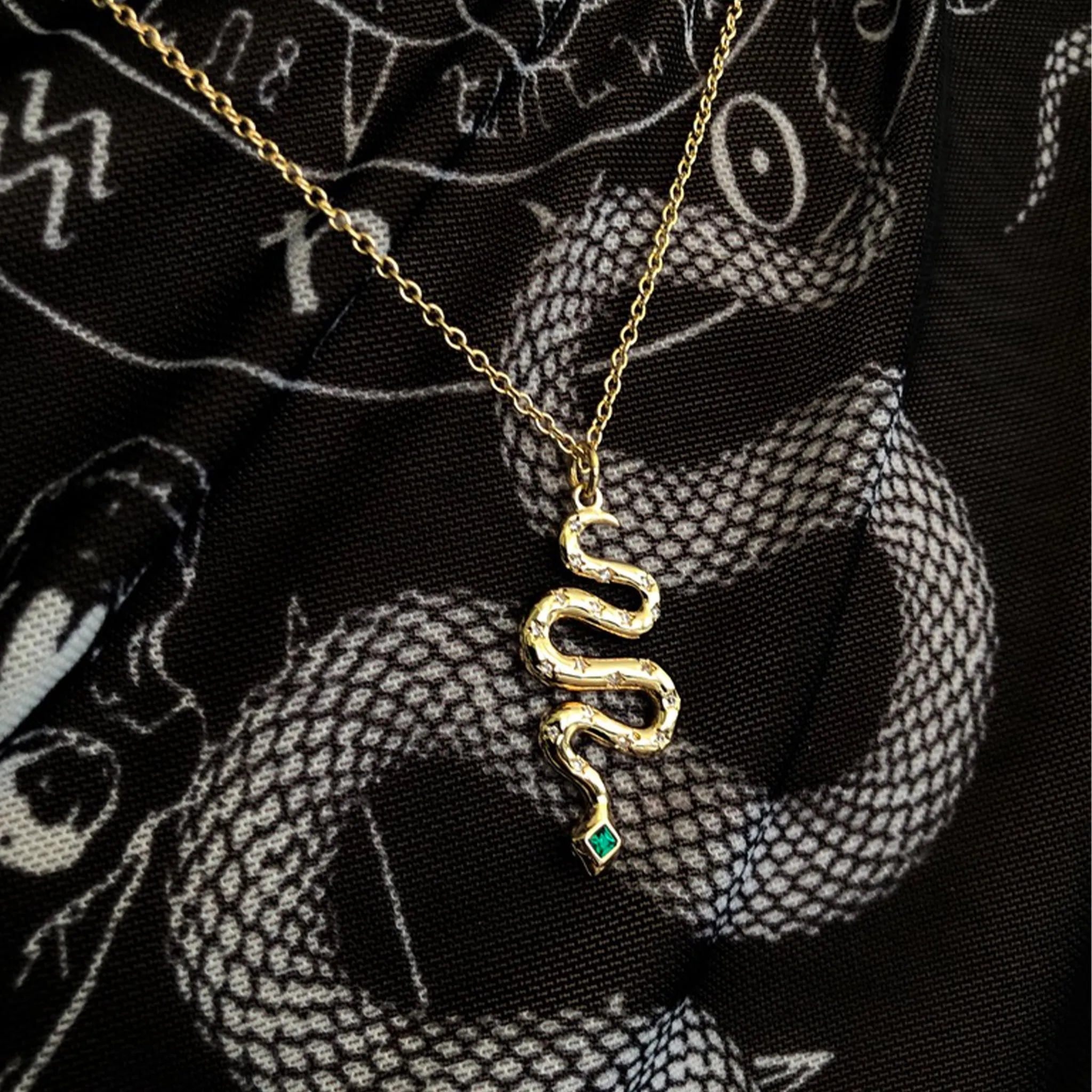 Celestial Snake Necklace