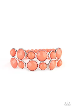 Confection Connection Coral Bracelet - Paparazzi Accessories