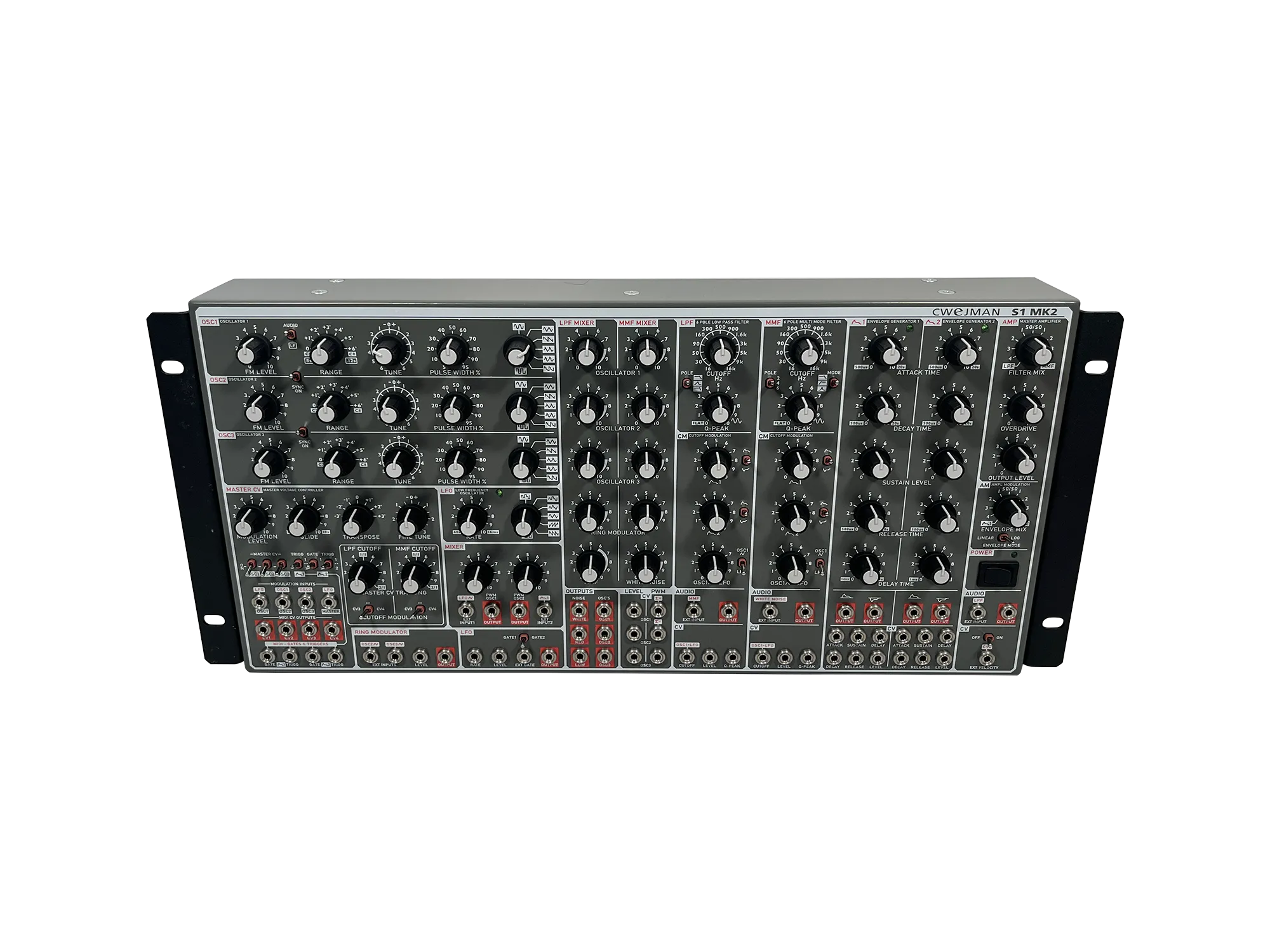 Cwejman S1 Mk2 Semi-Modular Analogue Synthesizer