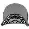 Decky 1060 Zebra/Tiger Snapback Flat Bill Hat