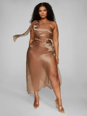 Giselle One Shoulder Dress - Leslie Sidora x FTF