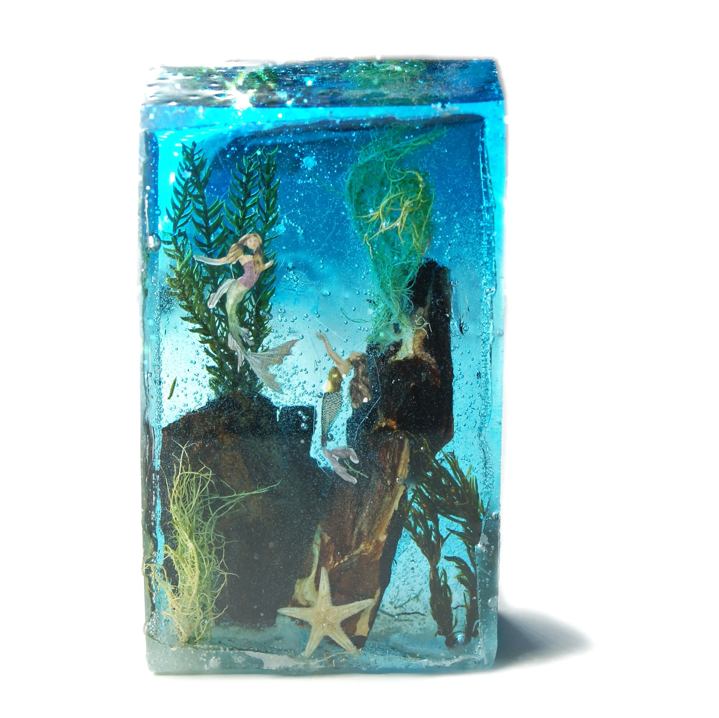 Mermaid Ocean Resin Sculpture