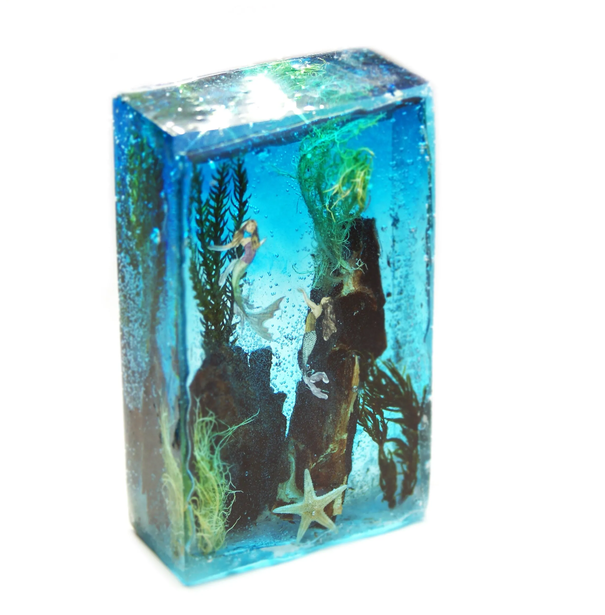 Mermaid Ocean Resin Sculpture