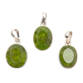 Peridot - Faceted Pendant