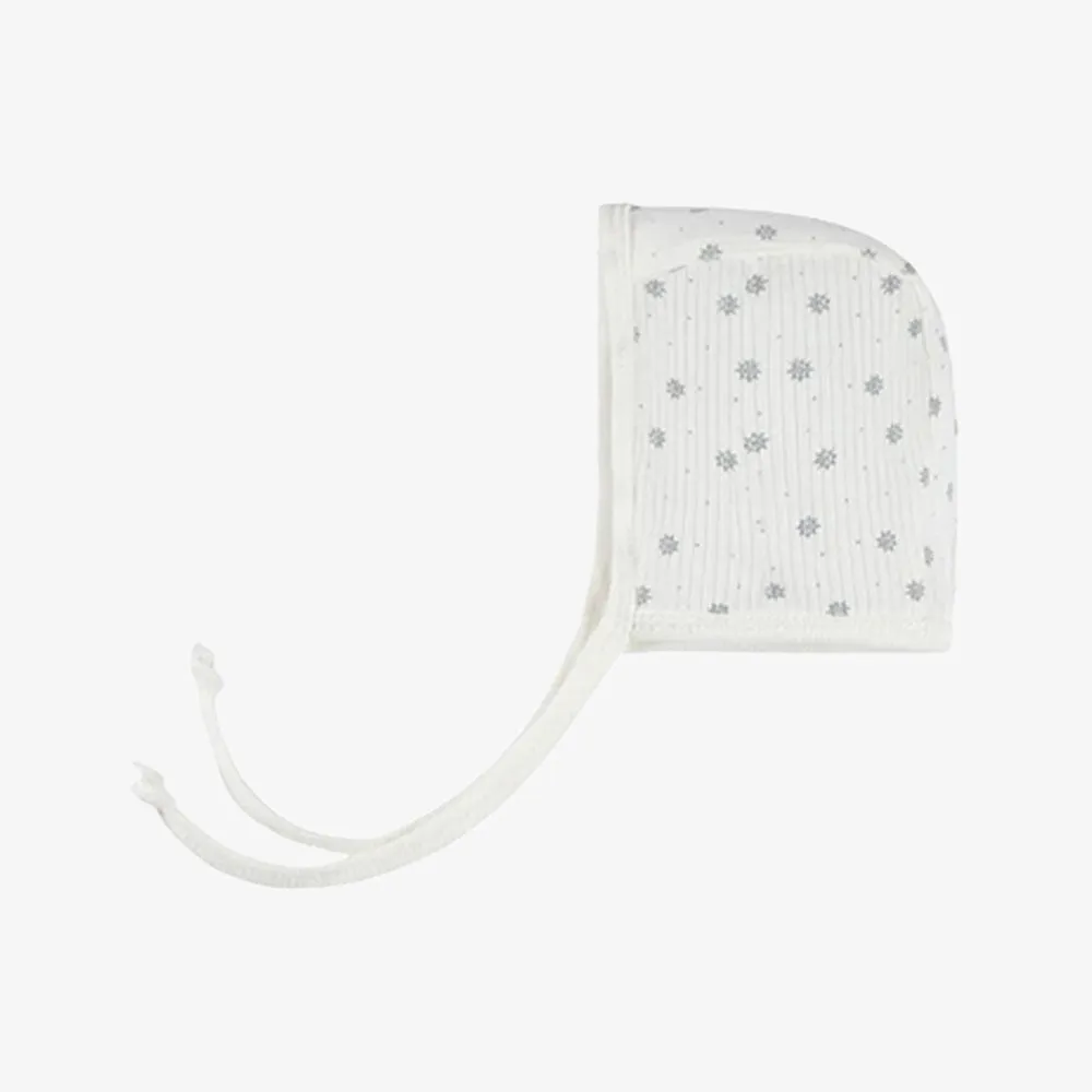 Ribbed Cotton Bonnet - Sailor