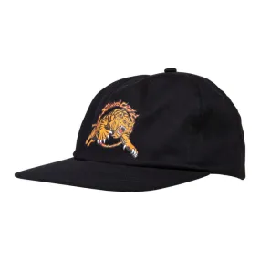 SANTA CRUZ - Salba Tiger Simplified Snapback - BLACK