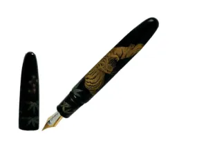 Taccia Miyabi Empress LE Chinkin Tiger Fountain Pen, TEC-4595F-TG