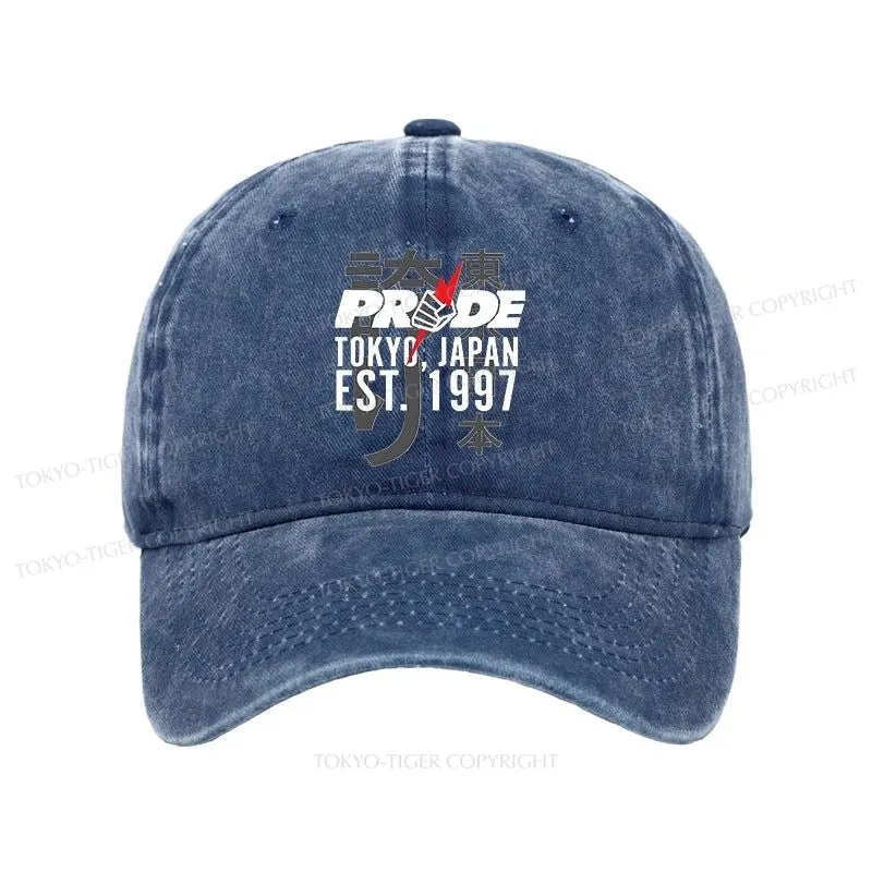 Tokyo-Tiger  Pride FC Tokyo Japan Washed Cap